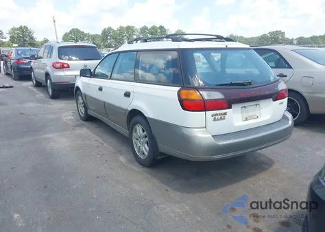 2000 Subaru Outback z USA, uszkodzony, nr VIN 4S3BH665XY6614067